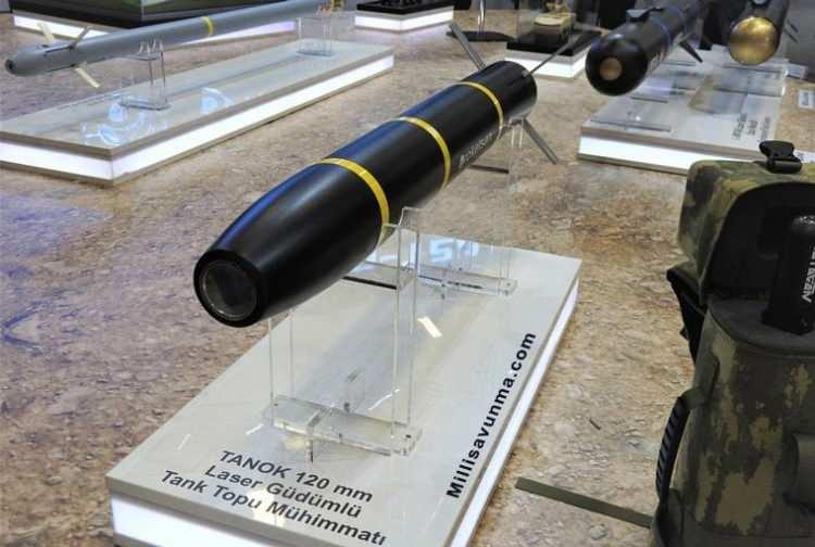 <p><strong>TANOK 120 MM LAZER GÜDÜMLÜ TANK TOPU MÜHIMMATI</strong></p>
<p> </p>