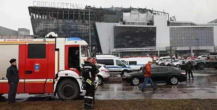 <p>Rusya'nın başkenti Moskova'da Crocus Belediye Binası'nda bulunan konser salonunda dün akşam saatlerinde terör saldırısı meydana geldi. </p>

<p> </p>
