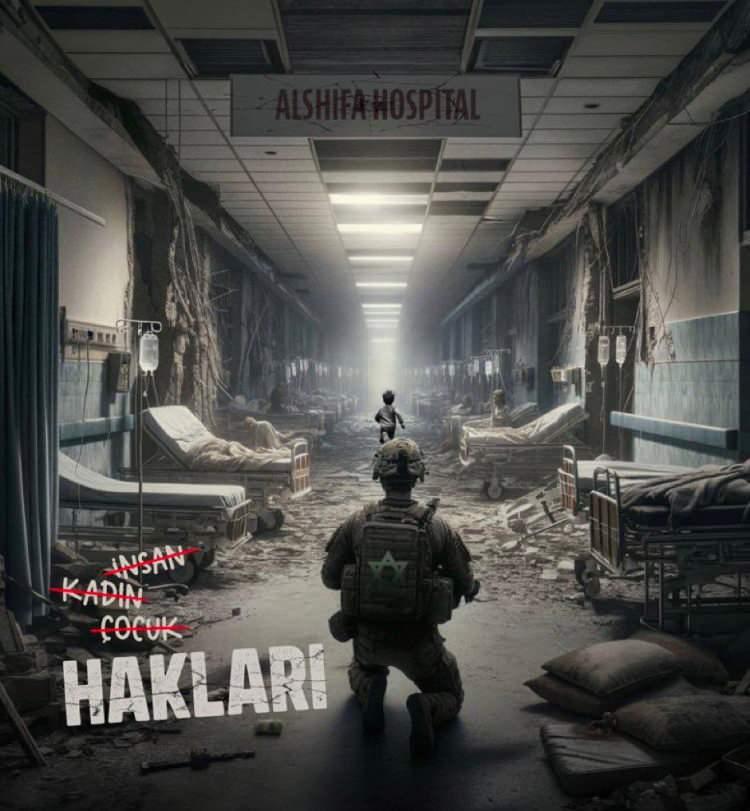 <p>Aktürkoğlu, <strong><em>"İnsanlık bu zulme, tecavüze, teröre dur demek için neyi bekliyor? İnsan hakları, can, mal ve ırz dokunulmazlığı sadece dünyanın bir kısmı için mi geçerli? Allah’ım biz kulların bu alçaklığı durdurabilmekte aciz kaldık. Sen yardım eyle!"</em></strong> dedi.</p>