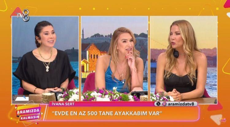 <p><strong>Ayrıca Sert, "İlk kazandığım parayla aldığım ayakkabılarla beraber uyudum. Benim hep ayakkabı tutkum vardı" şeklinde konuştu.</strong></p>