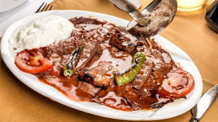 <p><span style="color:#8B4513"><em><strong>BURSA</strong></em></span><br />
<br />
İskender Kebabı</p>