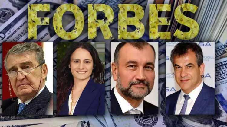 <p>Türkiye'den listeye giren milyarler ve servetlerinin listesi şöyle:</p>