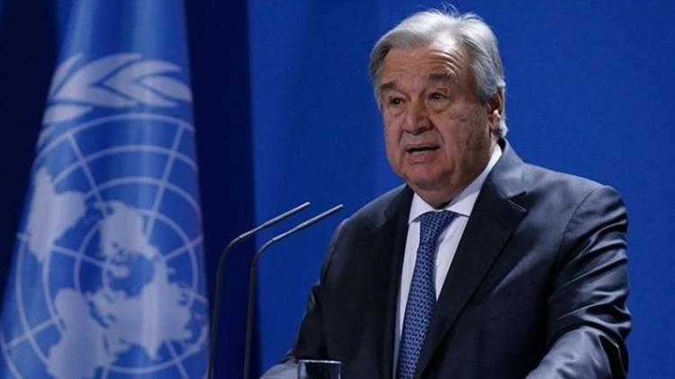 <p>Guterres, İran'ın İsrail'e yönelik hava saldırılarıyla ilgili yaptığı yazılı açıklamada, "İran İslam Cumhuriyeti'nin İsrail'e yönelik kapsamlı saldırısıyla ortaya çıkan ciddi gerilimi şiddetle kınıyorum. Bu düşmanlıkların derhal son bulması çağrısında bulunuyorum." değerlendirmesinde bulundu.</p>
