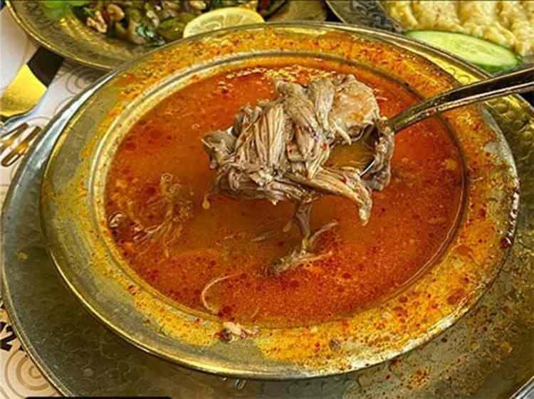 <p>Beyran çorbası</p>
<p>Gaziantep</p>