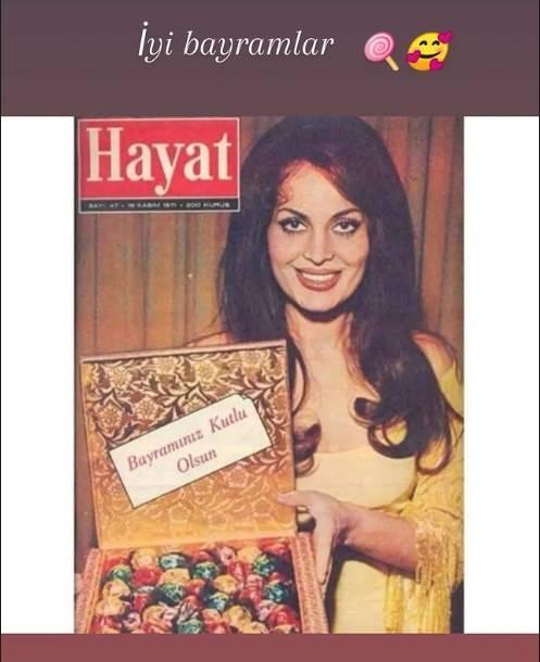 <p><strong>Türkan Şoray</strong>, yıllar önce kapak olduğu dergi sayısını paylaşarak <strong><em>"İyi bayramlar" </em></strong>dedi.</p>