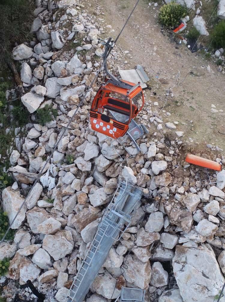 <p>Sistemin durması nedeniyle havada asılı kalan 24 kabindeki 174 kişi AFAD'ın koordinesinde yaklaşık 22,5 saat süren çalışmaların sonunda kurtarılmıştı.</p>
<p> </p>