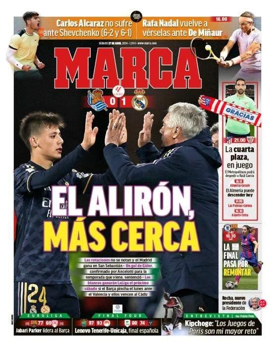 <p>MARCA'NIN MANŞETİ</p>
