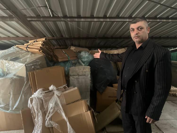<p>Bursa'nın Nilüfer ilçesi Işıktepe Mahallesi 2. Fırat Sokak’ta yeni bir çöp ev vakası yaşandı. </p>
