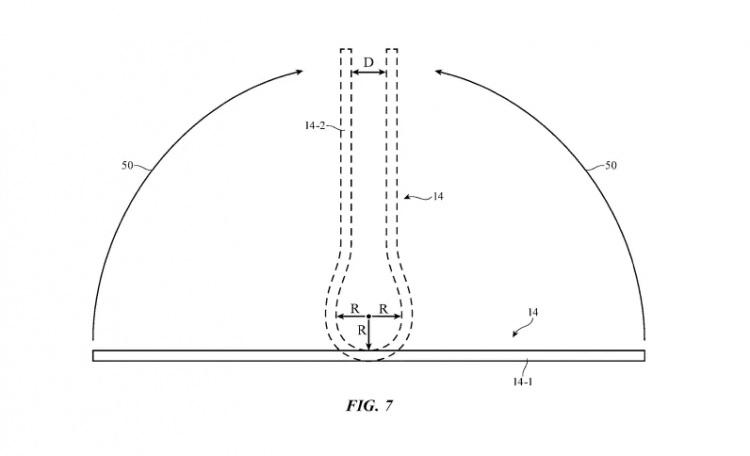 <p>Ekim 2023'te USPTO'ya sunulan ve Mayıs 2024'te yayınlanan <strong>"katlanabilir cihazlar için menteşeler" </strong>adlı patent, tahmin edebileceğiniz gibi, bir telefonun ikiye bükülmesini sağlayacak bir menteşenin nasıl uygulanabileceğine dair çeşitli gösterimler içeriyor.</p>
