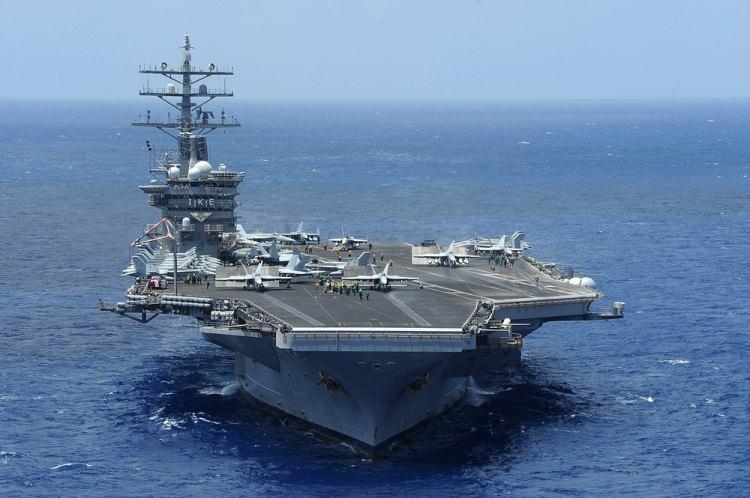 <p><strong>USS JOHN C. STENNIS, </strong></p>

<p> </p>

<p><strong>USS HARRY S. TRUMAN, </strong></p>

<p> </p>

<p><strong>USS RONALD REAGAN, </strong></p>

<p> </p>

<p><strong>USS GEORGE H.W. BUSH,</strong></p>

<p> </p>

<p><strong>USS GERALD R. FORD</strong></p>
