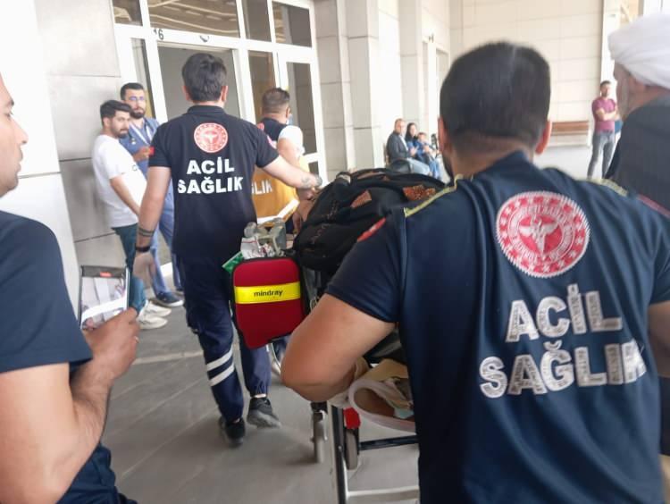 <p>Olay yerine çağrılan sağlık ekipleri tarafından hemen müdahale edilen ve 3 aylık hamile olduğu öğrenilen Özdemir, Ceylanpınar Devlet Hastanesi'ne kaldırıldı. Acil serviste ilk müdahalesi yapılan kadın hayati tehlikesi nedeniyle Harran Üniversitesi Araştırma ve Uygulama Hastanesi'ne sevk edildi. Burada yapılan tüm müdahalelere rağmen Zemzem Özdemir karnındaki bebeği kurtarılamadı.</p>
<p> </p>