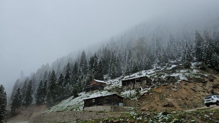 <p>Artvin'de ise Mersivan ve Kar&ccedil;al dağları, Ardanu&ccedil;'ta Bilbilan Yaylası, Bor&ccedil;ka'da Camili'ye bağlı Lekoban Yaylası, Şavşat'ta Arsiyan, Papart ve Sahara yaylalarının bulunduğu alanlara kar yağdı.</p>

<p>&nbsp;</p>
