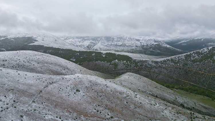 <p><strong>BAYBURT</strong><br />
Bayburt merkezde etkili olan sağanak, yüksek kesimlerde yerini kara bıraktı.</p>

<p> </p>
