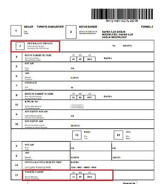 <p>Şaban Er, 6 Mayıs'ta yeniden eczaneye gittiğinde çalışanlar, ilaçlarını alamayacağını belirtti. Er, nedenini sorduğunda 'Ölü görünüyorsun' dediklerinde şok yaşadı. Nüfus Müdürlüğü'nün yolunu tutan Er, buradan da aynı cevabı aldı.</p>