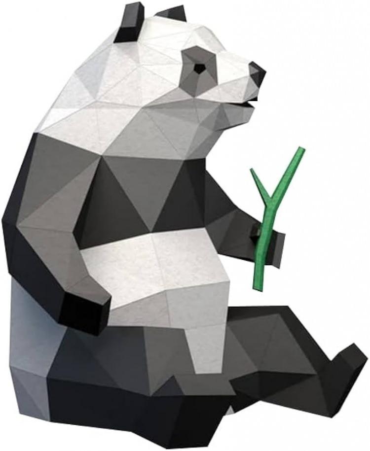 <p><strong>Kartondan kesilmiş panda</strong></p>
<p> </p>
