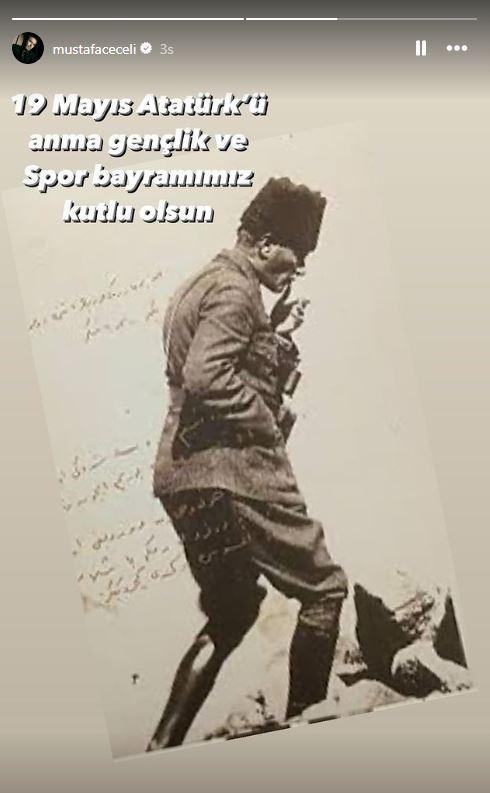 <p><strong><span style="color:#B22222">MUSTAFA CECELİ</span></strong></p>

<p><strong>"19 Mayıs Atatürk'ü Anma Gençlik ve Spor Bayramı'mız kutlu olsun."</strong></p>
