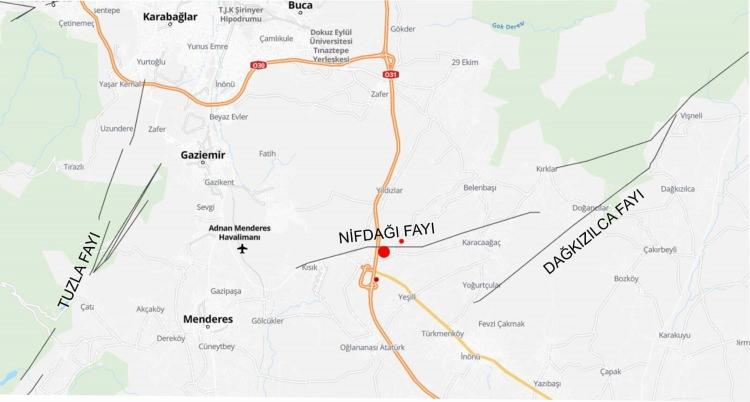 <p>Afet ve Acil durum Yönetimi Başkanlığı Deprem Dairesi'nin (AFAD) verilerine göre, merkez üssü İzmir'in Menderes ilçesinde 3.2 büyüklüğünde deprem meydana geldi. Saat 09.02'de olan deprem yerin 3.41 kilometre altında oldu.</p>
