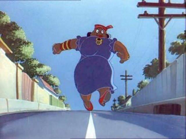 <p><strong>Mammy, ilk kez Puss Gets The Boot (1940) filminde, son olarak Push-Button Kitty'de (1952) göründü.</strong></p>
<p> </p>