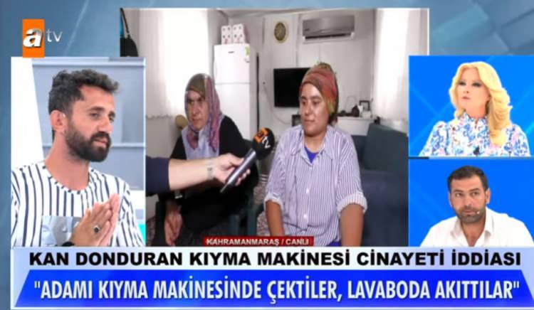 <p>Müge Anlı ile Tatlı Sert'in gündeme getirdiği kıyma makineli cinayet iddiasında yeni gelişmeler yaşandı. Her şey Kahramanmaraş'ta oturan 33 yaşındaki Güllü Çolak'ın sırra kadem basmasıyla başlamıştı.</p>

<p> </p>
