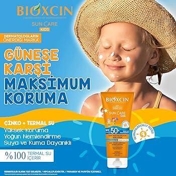 <p><span style="color:#800080"><strong>BIOXIN SUN CARE KIDS</strong></span></p>
<p>- Hipoalerjeniktir.<br />
- Renklendirici içermez.<br />
- Hassas ve kuru ciltler için uygundur.<br />
- Nan-Nano Hibrit UV filtreler ile formüle edilmiştir.<br />
- Paraben ve parfüm içermez.</p>
<p><strong>Fiyat: Ortalama 350 TL</strong></p>