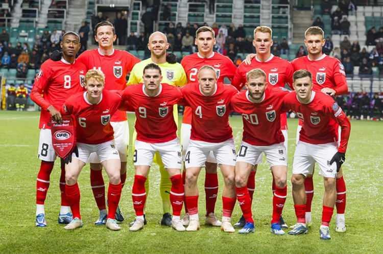 <p>* AVUSTURYA<br />
<br />
* D GRUBU<br />
<br />
<strong>Kaleci:</strong> Niklas Hedl, Heinz Lindner, Patrick Pentz<br />
<br />
<strong>Defans</strong>: Flavius Daniliuc, Kevin Danso, Philipp Lienhart, Phillipp Mwene, Stefan Posch, Leopold Querfeld, Gernot Trauner, Maximilian Wober<br />
<br />
<strong>Orta Saha: </strong>Christoph Baumgartner, Florian Grillitsch, Marco Grull, Florian Kainz, Konrad Laimer, Alexander Prass, Marcel Sabitzer, Romano Schmid, Matthias Seidl, Nicolas Seiwald, Patrick Wimmer<br />
<br />
<strong>Forvet:</strong> Marko Arnautovic, Maximilian Entrup, Michael Gregoritsch, Andreas Weimann</p>