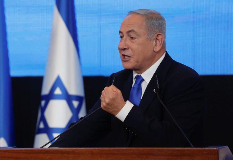 <p>Göstericiler, Netanyahu aleyhinde sloganlar atarak, görevden alınması ve erken seçimlere gidilmesi talebinde bulundu</p>
<p> </p>