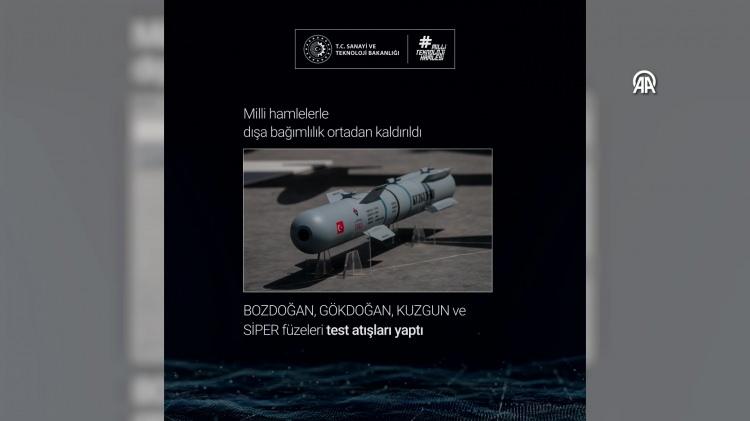 <p>BOZDOĞAN, GÖKDOĞAN, KUZGUN ve SİPER füzeleri de test atışlarında hedeflerini başarıyla vururken Türk savunma sanayisinin geldiği nokta uluslararası arenada öne çıkan gündem maddelerinden biri haline geldi. Bu tecrübeleriyle Türkiye, aviyonik sistemler alanında kendi donanım ve yazılım sistemlerini bağımsız geliştirebilen ülkeden birine dönüştü.</p>
