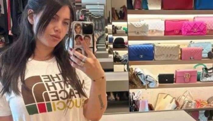 <p><span style="color:#800000"><em><strong>Wanda Nara'nın geçtiğimiz günlerde yaptığı oda dolusu çanta paylaşımı olay olmuştu. Wanda Nara, bir süre Milano'da kaldıktan sonra memleketleri Arjantin'e gitti. Her bir çantanın parmak izi ve şifreyle korunan üç kapıdan geçilerek erişildiğini ve hepsini sigortalattığını belirtti.</strong></em></span></p>
