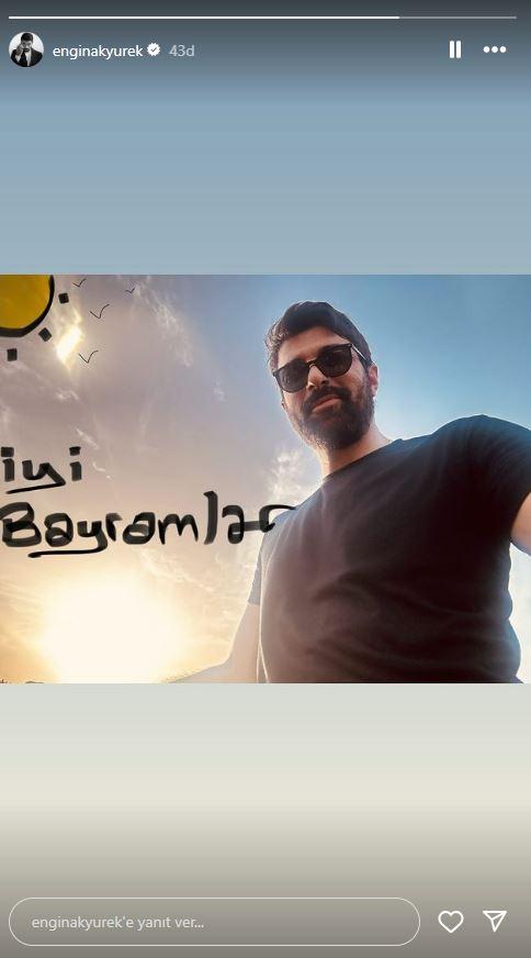<p><strong>ENGİN AKYÜREK </strong></p>

<p><strong>"İyi bayramlar"</strong></p>
