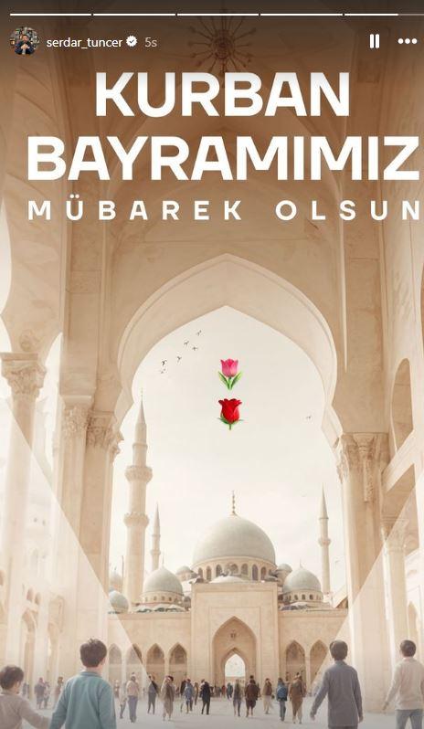 <p><strong>SERDAR TUNCER</strong></p>

<p><strong>"Kurban bayramımız mübrek olsun"</strong></p>
