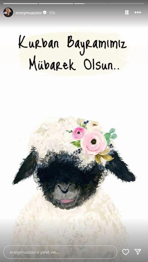 <p><strong>MUAZZEZ ERSOY</strong></p>

<p><strong>"Kurban bayramımız mübarek olsun"</strong></p>
