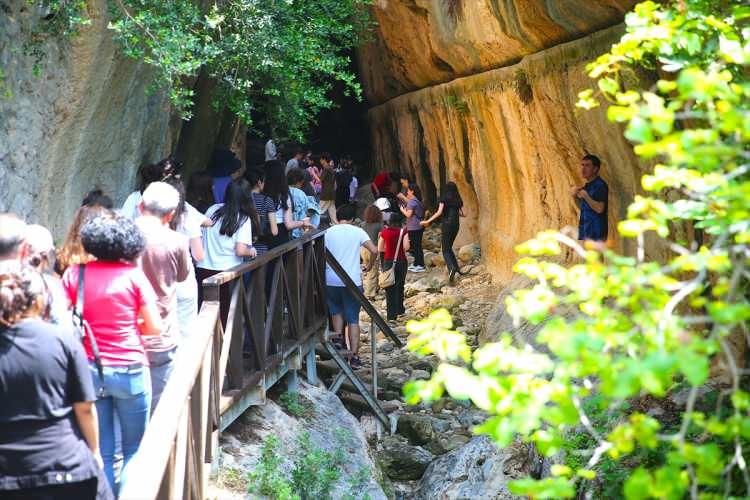 <p>Farklı din, mezhep ve etnik kültürden insanların asırlardır bir arada yaşadığı, birçok medeniyete ev sahipliği yapan Hatay'da, 2023'te yaşanan büyük deprem sonrası çok sayıda kişi yaşamını yitirdi, konut ve iş yerlerinin yanı sıra turizme katkı sağlayan yerler de yıkıldı.</p>
