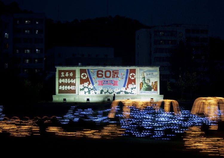 <p>Akşam başkent Pyongyang.</p>