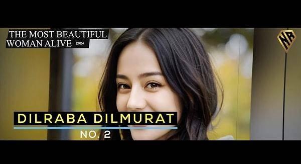 <p><strong>2. Dilraba Dilmurat</strong></p>