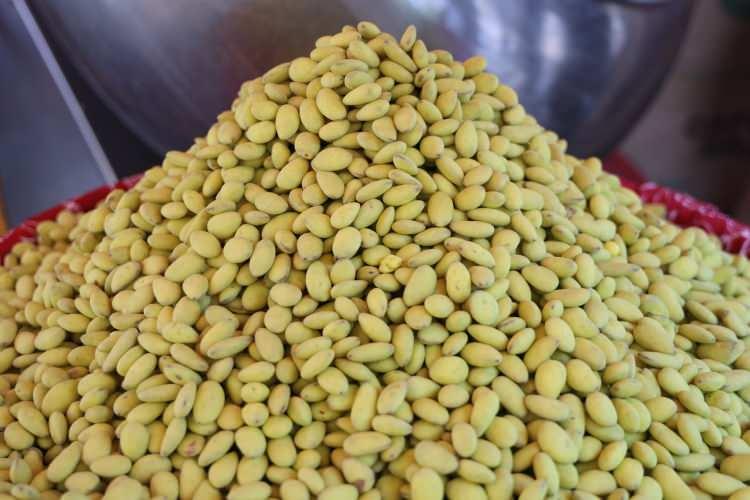 <p>Badem ile limonu karıştıran ustalar, eşsiz bir damak zevki ile karşılaştı.</p>
