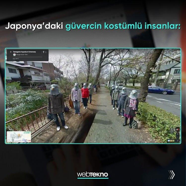 <p><strong>Japonya'daki güvercin kostümlü insanlar</strong></p>