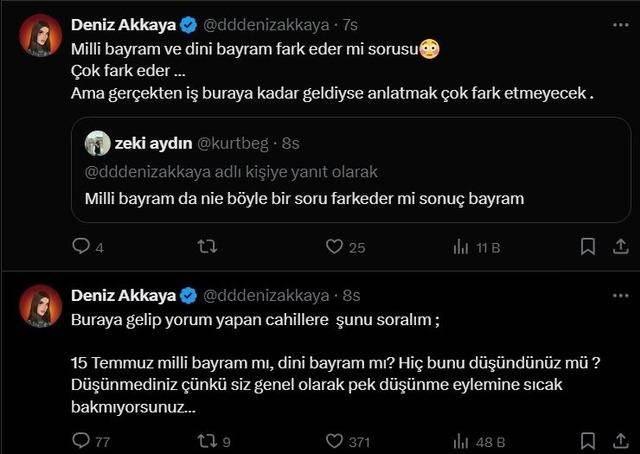 <p><strong>"252 kişi bu vatan için canını verdi. Bi zahmet sizin de uykunuz bölünüversin" yorumları yapıldı.</strong></p>