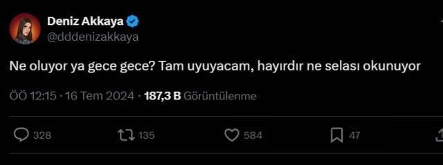 <p><strong>Paylaşımların altına "İnanamıyorum ya bu kadar mı yabancılaştınız değerlerimize" , "15 temmuzda vefat eden masum canlar için okunan sela niye bu kadar zorunuza gitti ki?" , "Seladan ezandan rahatsız oluyorsanız doğru babanızın ülkesine gidin"</strong></p>