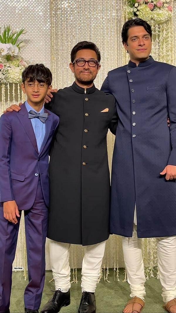 <p>Aamir büyürken çoğunlukla profesyonel işlerle meşguldu ve çok dışarda görülmüyordu. Aamir, 1986'da Reena ile evlendi ve Junaid ve kızı Ira olmak üzere iki çocuğu dünyaya geldi. Çift 2002'de boşandı.</p>
<p></p>