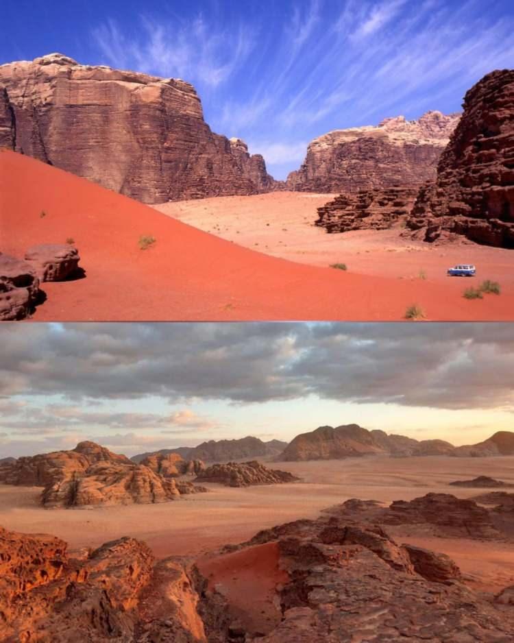 <p>5. Wadi Rum, Ürdün.</p>

<p>Onlarca filmde uzaylı gezegeni olarak görev yaptı.</p>
