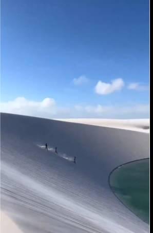 <p>11. Brezilya'daki Lençóis Maranhenses Milli Parkı'ndaki yağmur lagünleri</p>