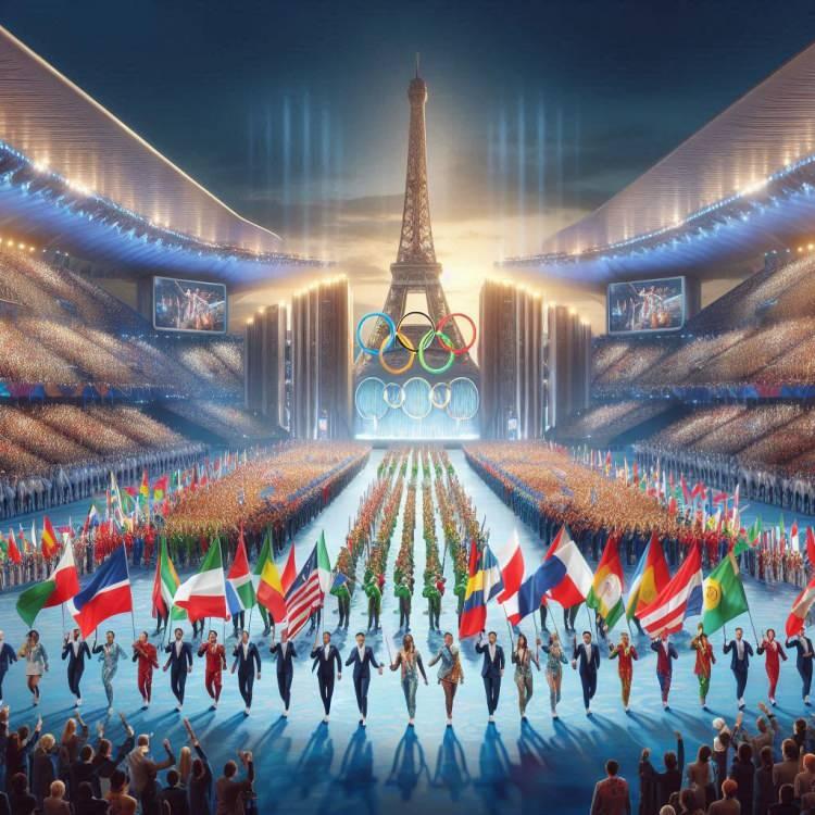 <p><strong>Uluslararası Olimpiyat Komitesi tarafından dört yılda bir düzenlenen Olimpiyat Oyunları'nın açılış töreni, bu sene Fransa'nın ev sahipliğiyle Sen Nehri'nde gerçekleştirildi. Uluslararası alanda yoğun bir ilgiyle takip edilen Olimpiyat açılışında sporcuların giydikleri kıyafetler ise damga vurdu.</strong></p>