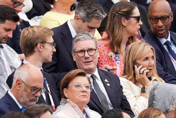 <p>İngiltere Başbakanı Keir Starmer de alana geldi.</p>
