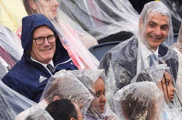 <p>Programda İngiltere Başbakanı Keir Starmer, Yunanistan Başbakanı Kiriakos Miçotakis ve eşi Mareva-Grabowski de yer aldı.</p>
