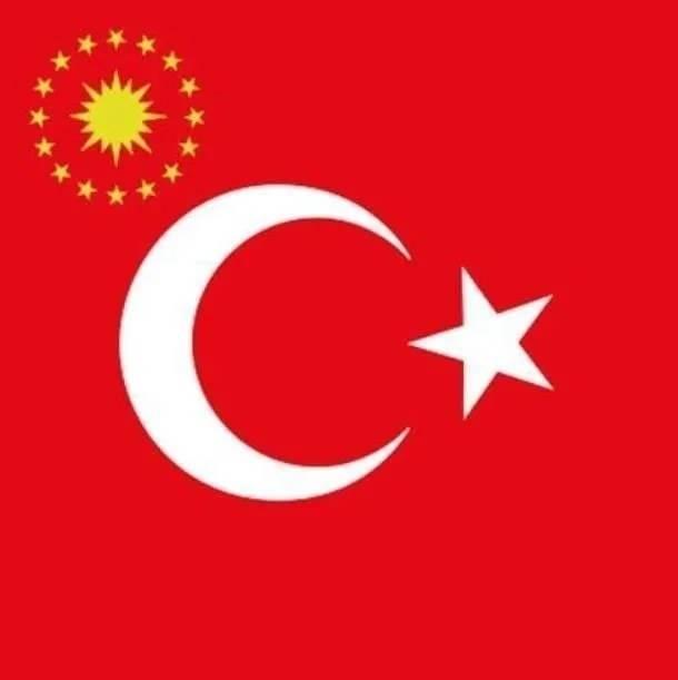 <p>Cumhurbaşkanlığı forsundaki 16 yıldız, tarihteki 16 büyük Türk imparatorluğunu, ortadaki güneş ise Türkiye Cumhuriyeti'ni simgeler. Cumhurbaşkanlığı forsu, belirtilen ölçülere uygun olarak yapılır. Forsun sol üst köşesinde yer alan güneş ve yıldızlar sarı renktedir.</p>