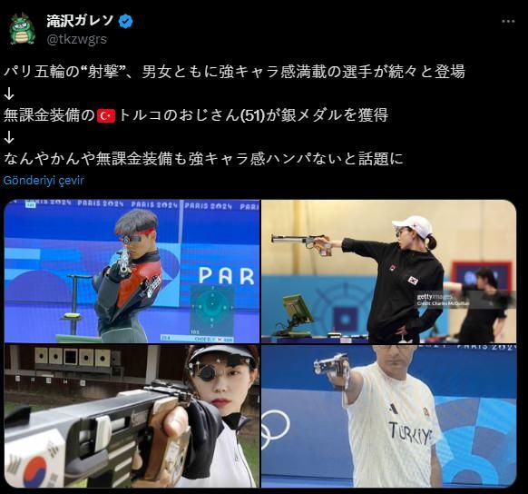 <p>Paris Olimpiyatları'nda güçlü karaktere sahip kadın ve erkek sporcular peş peşe sahneye çıkıyor<br />
↓</p>
