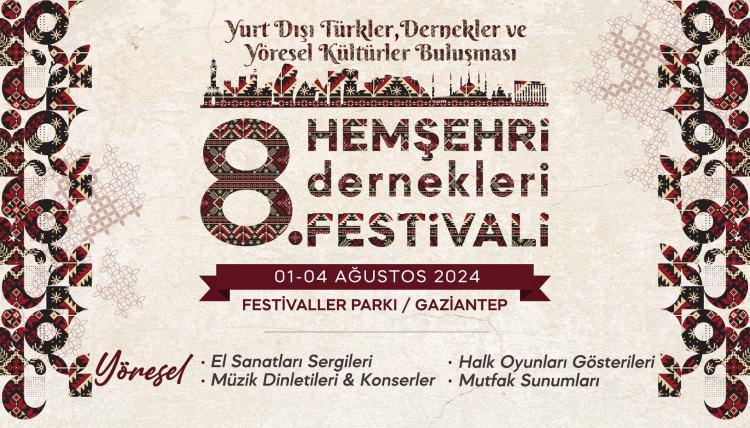 <p>Bu yıl <strong>8’incisi 1-4 Ağustos</strong> tarihleri arasında <strong>Festivaller Parkı</strong>’nda düzenlenecek olan festival, çeşitli illerden gelerek Gazi şehre yerleşen, göç eden hemşehrilerin kurdukları derneklerin birlik ve beraberlik içerisinde kaynaşmasını, kentlilik bilincinin kazandırılmasını, kültürel ve yöresel güzelliklerinin tanıtımı amaçlanıyor. Festivale<strong> 48 dernek</strong> ve<strong> 8 kurum </strong>katılacak.</p>
