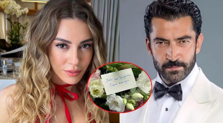 <p><strong>Selena dizisi ile hafızalara kazınan Sinem Kobal, yeni yaşını eşi Kenan İmirzalıoğlu'nun çiçekleriyle kutladı. Çiçekleriyle çekildiği fotoğrafı sosyal medya hesabından yayınlayan Sinem Kobal ise çiçeğin üzerindeki notla dikkat çekti.</strong></p>