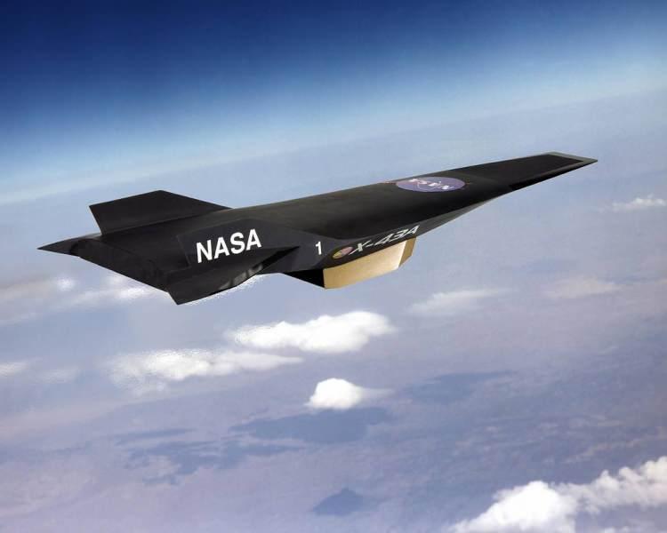 <p><strong><span style="color:#B22222">1) NASA X-43 </span> | ABD</strong></p>