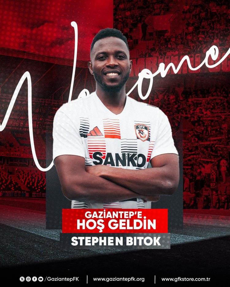 <p>Stephen Bitok (Savunma) Diosgyor → Gaziantep FK</p>
